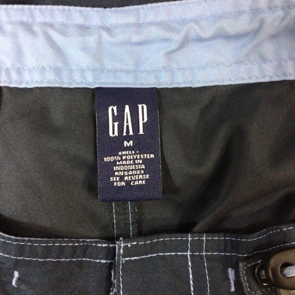 Gap Blue Bungee Waist Shorts - Picture 6 of 7
